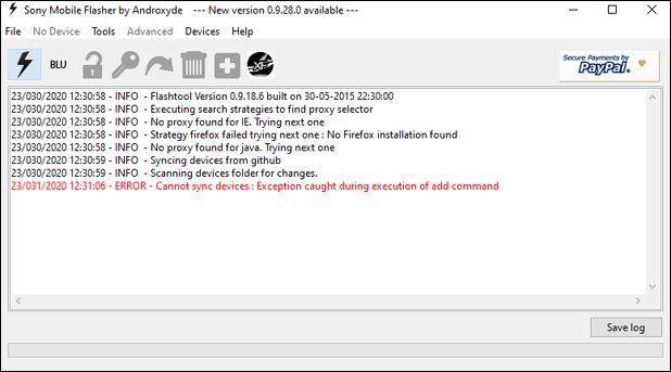 sony flash tool latest download